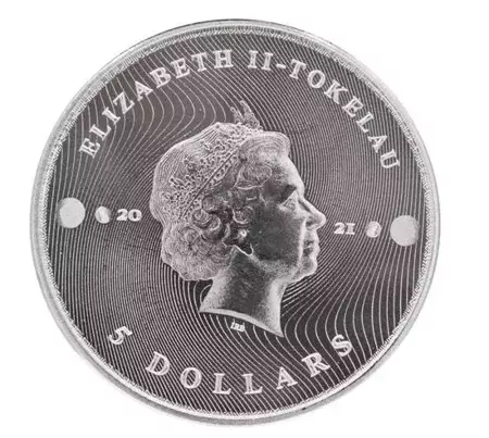 Srebrna Moneta Equilibrium - Tokelau 1 uncja 24h PROMOCJA
