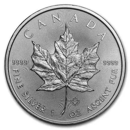 Zestaw Srebrna Moneta Kanadyjski Liść Klonowy 500x1oz