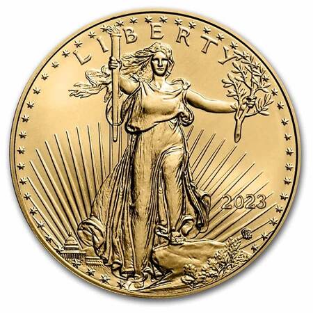 Złota Moneta Amerykański Orzeł 1/4 uncji Stary Motyw 24h