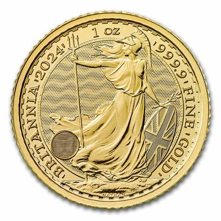 Złota Moneta Britannia 1 uncja(K) 24h