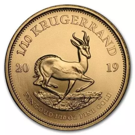 Złota Moneta Krugerrand 1/10 uncji 24h