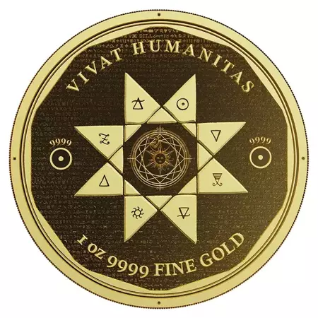 Złota Moneta Vivat Humanitas 2022 1 uncja 24h