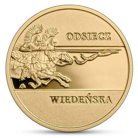 Złota moneta 100zł Odsiecz Wiedeńska 8g 24h Produkt Kolekcjonerski